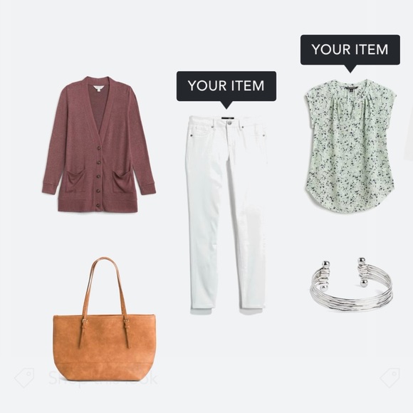 🍁🍁🍁 NWT MARKET & SPRUCE Stitch Fix Knit Cardigan 🍁🍁🍁 - Picture 2 of 5